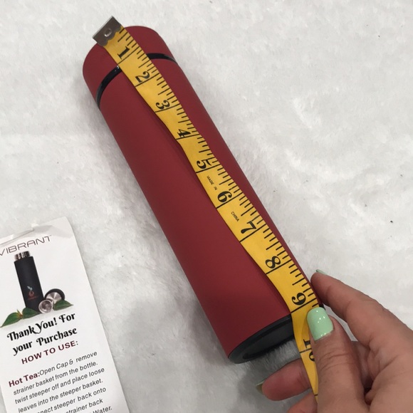 Vibrant water infuser 17oz color red - Picture 11 of 13